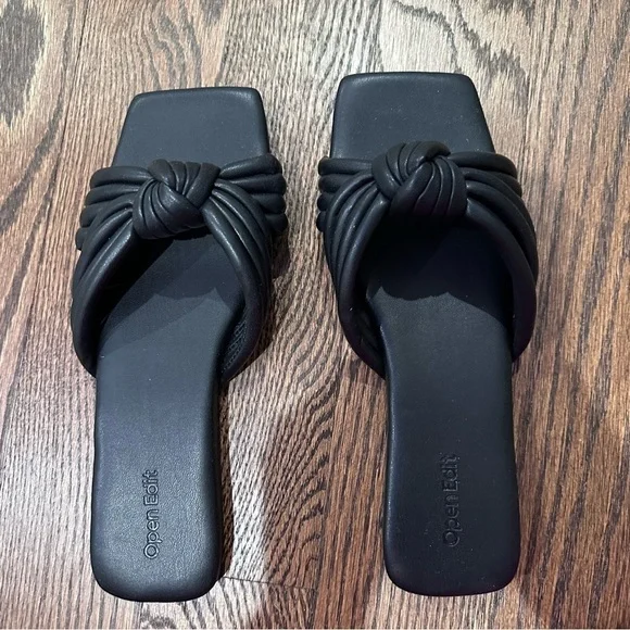 Open Edit Knot Slide Sandal - Picture 2 of 3